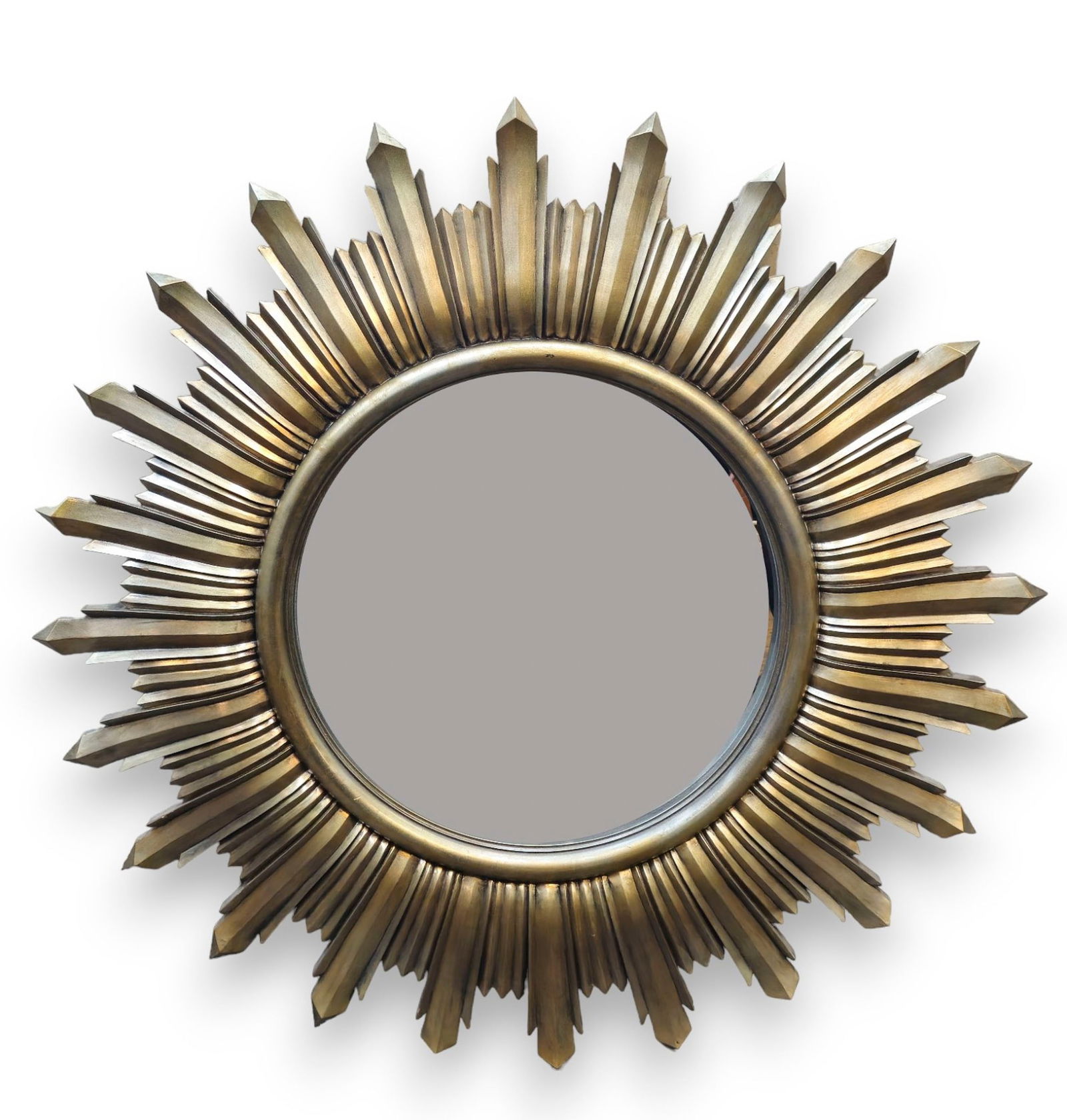 Silver Gilt Sunburst Wall Mirror (1 of 3)