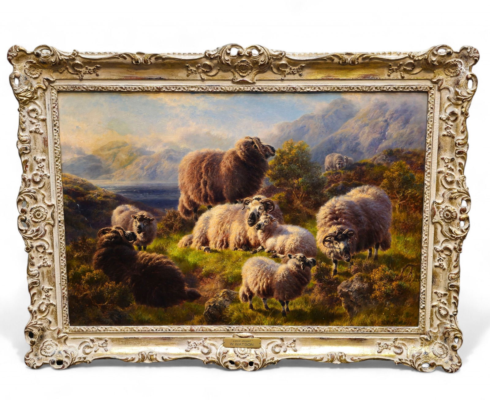 William Henry Watson (1831-1921) United Kingdom) Oil (1 of 10)