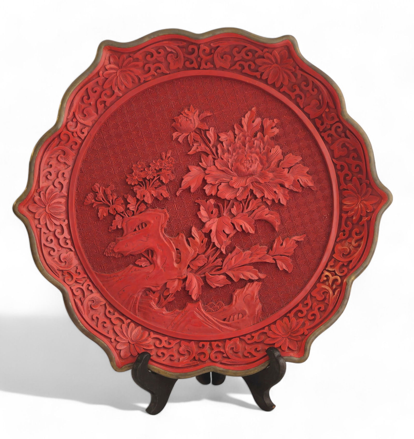 Chinese Cinnabar Charger (1 of 7)