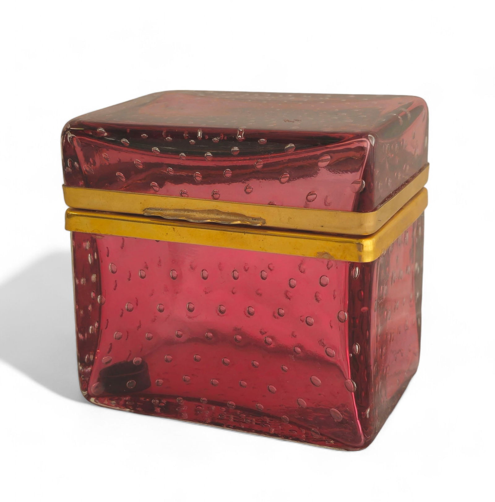 Mid Century Modern Murano Glass Jewelry Casket Box (1 of 5)
