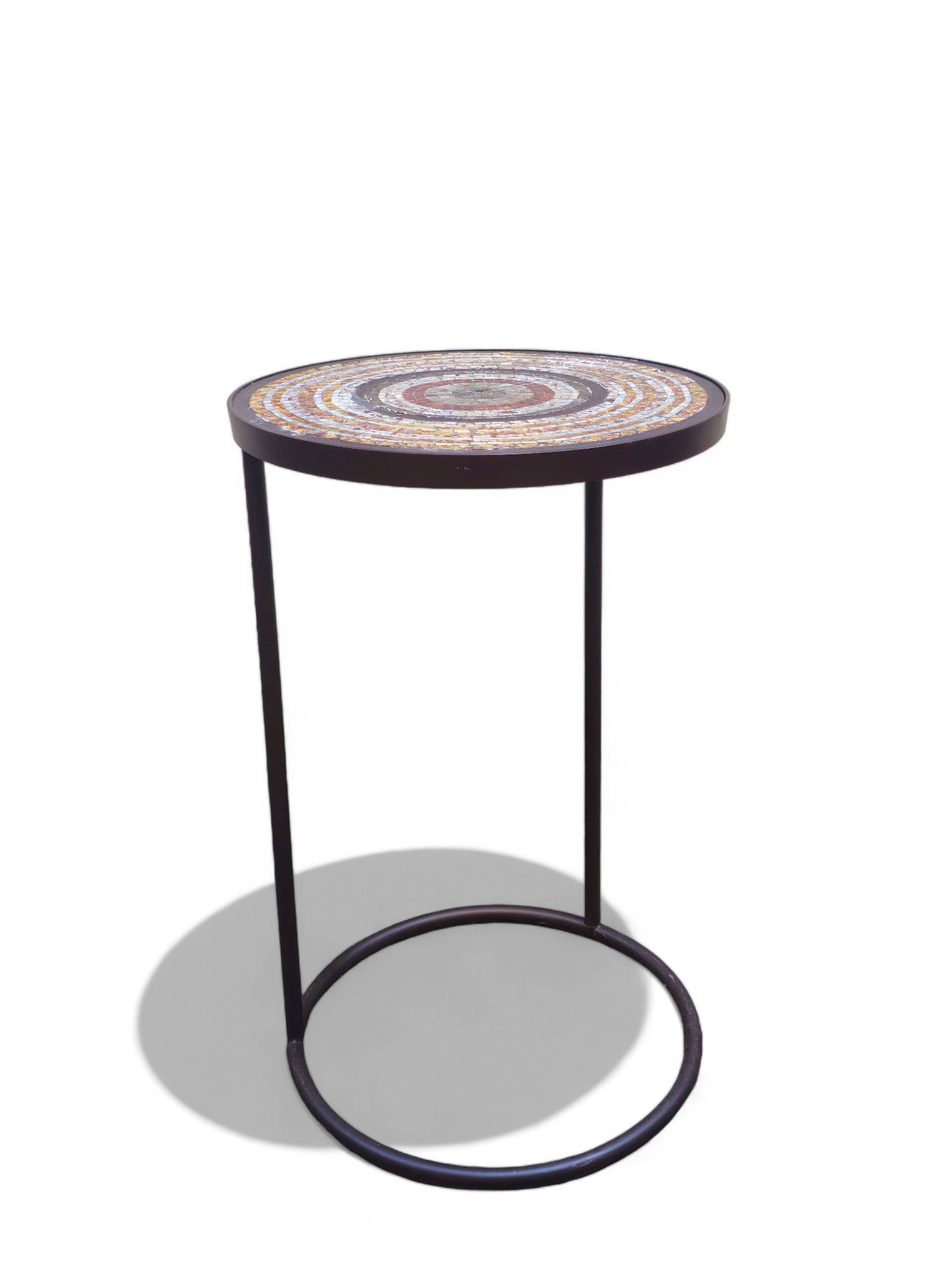 Mosaic Glass Tile Occasional Table (1 of 4)