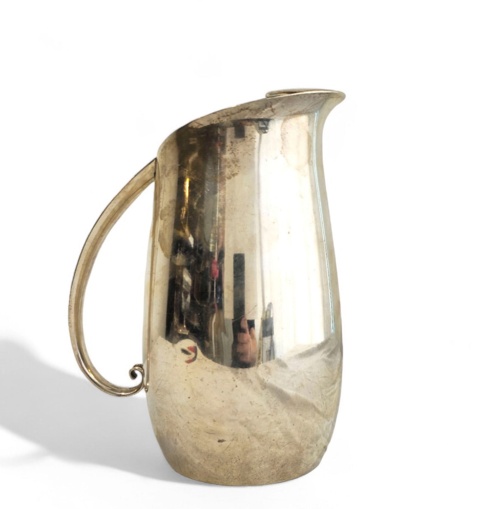 Louis De Bian Moore for Tiffany & Co. Modernist Sterling Water Pitcher (1 of 8)