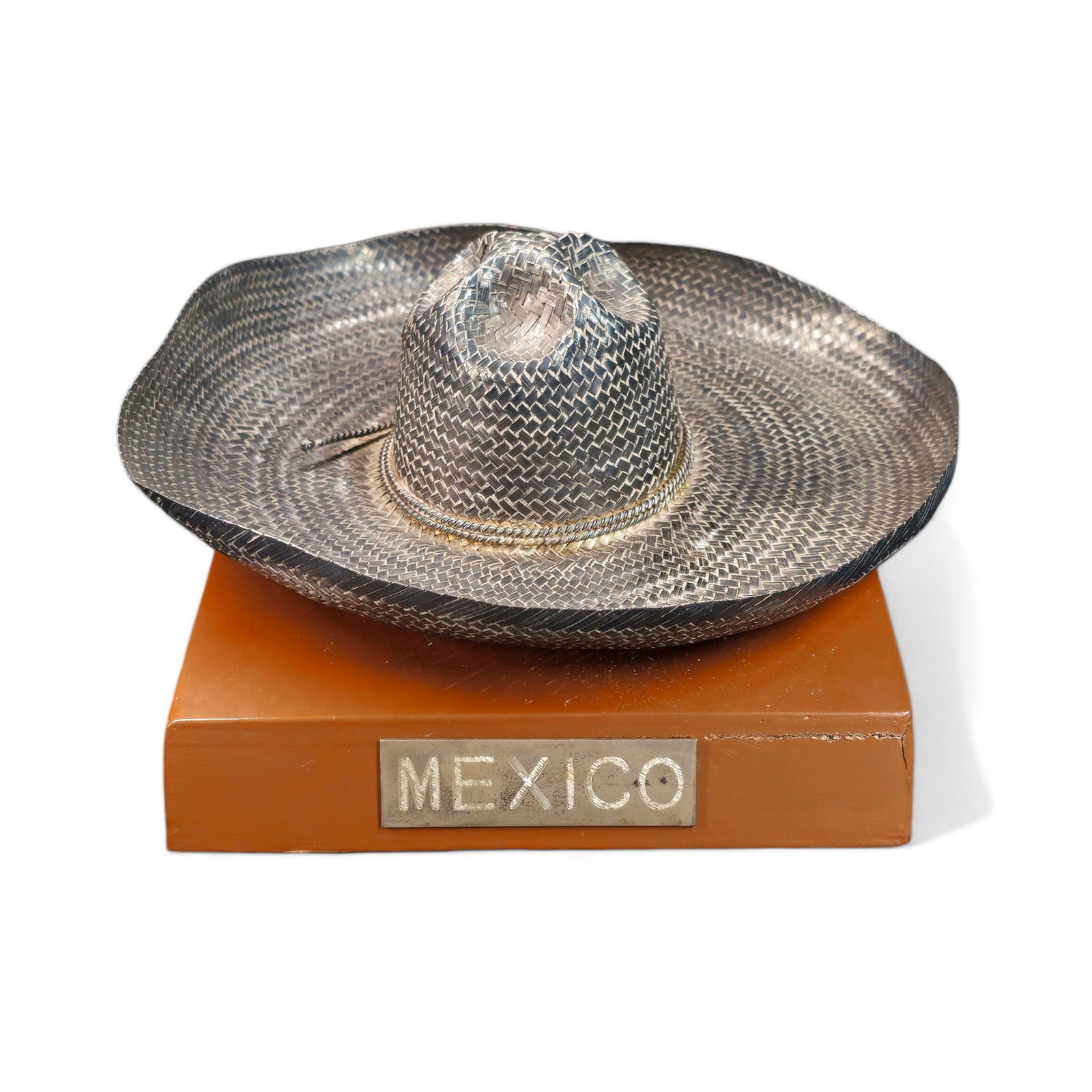 Mexican Sterling Silver Sombrero (1 of 6)