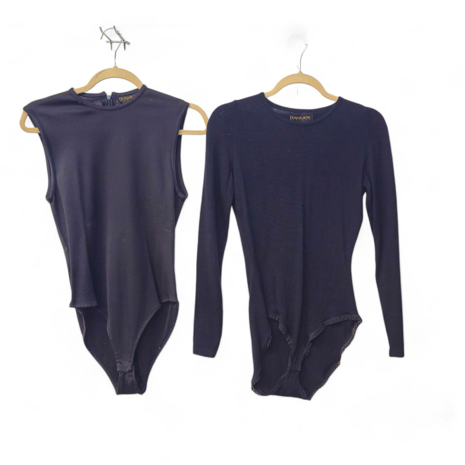 Donna Karan Black Bodysuits (1 of 9)