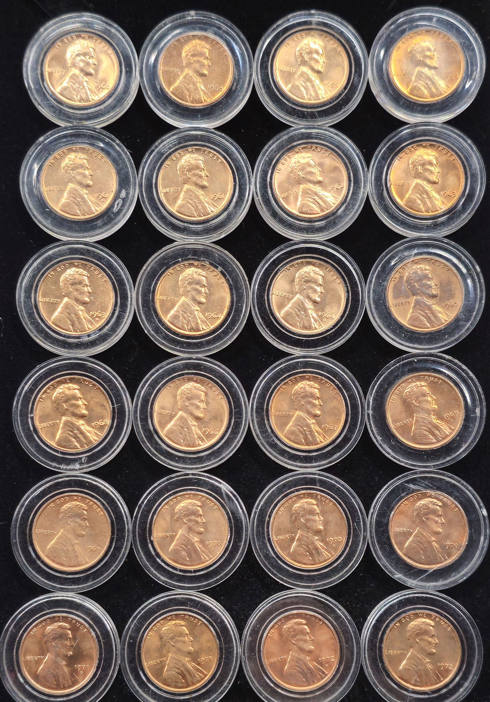 1959-1972 Lincoln Memorial Cents BU (1 of 6)