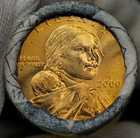 2000-D Sacagawea Dollar Roll