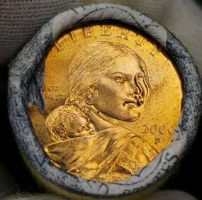 2000-P Sacagawea Dollar Roll