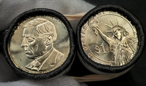 Presidential Dollar U.S. Mint Rolls