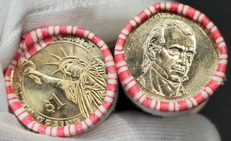 Presidential Dollar U.S. Mint Rolls