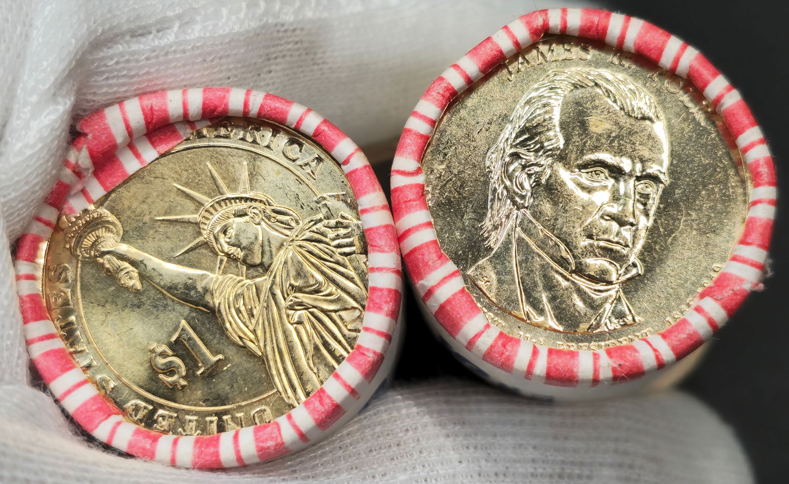 Presidential Dollar U.S. Mint Rolls (1 of 6)