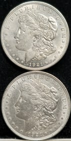 1921 Morgan Silver Dollar Coins Uncirculated
