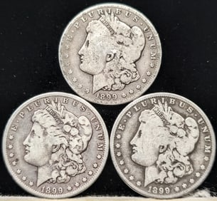 1899-O Morgan Silver Dollar Coins