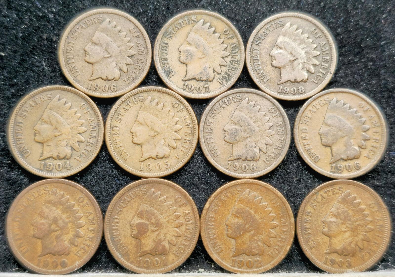 Indian Head Cent Coins (1 of 2)