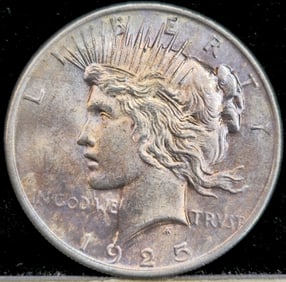 1925 Peace Silver Dollar Coin Uncirculated