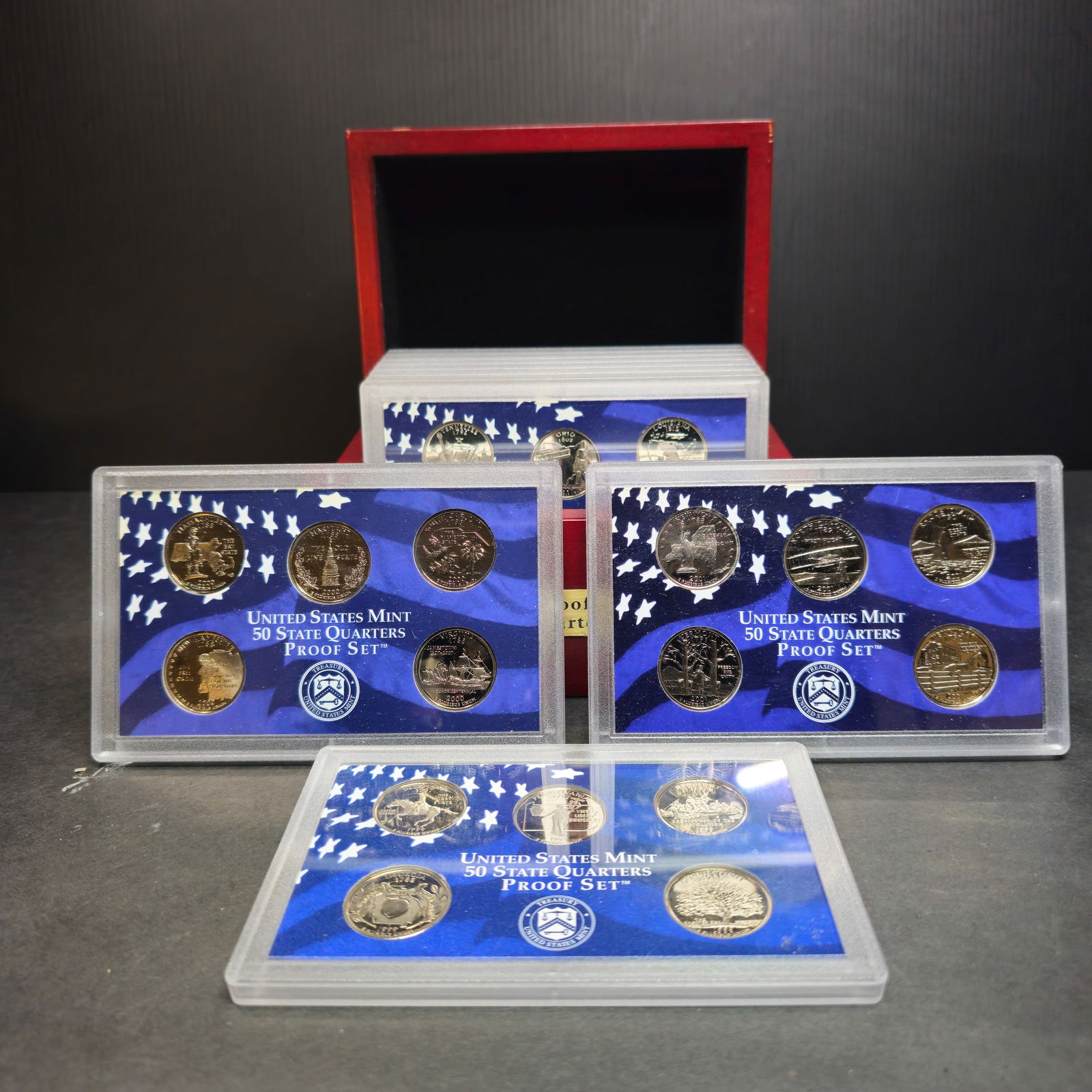 Washington Statehood Silver Proof Quarter Sets (1 of 4)