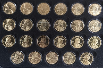 Sacagawea Dollar Complete Set