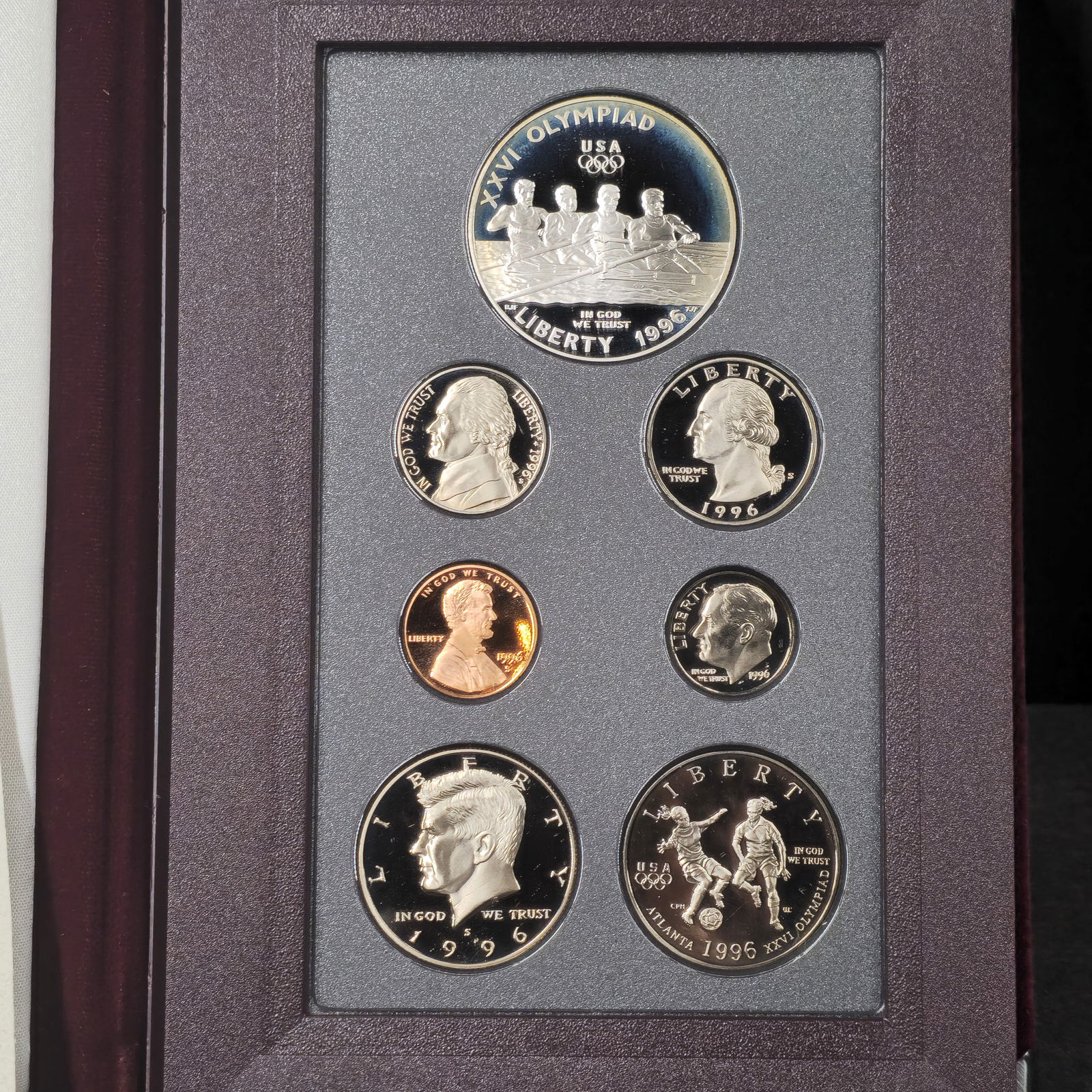 United States 1996 Atlanta Centennial Prestige Set (1 of 3)