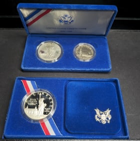 1986 United States Liberty Silver Proof Coins