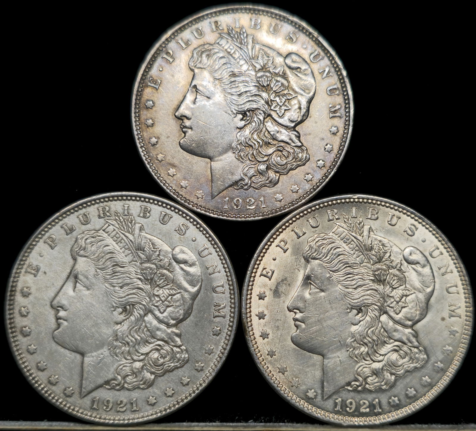 1921 Morgan Silver Dollar Coins (1 of 7)