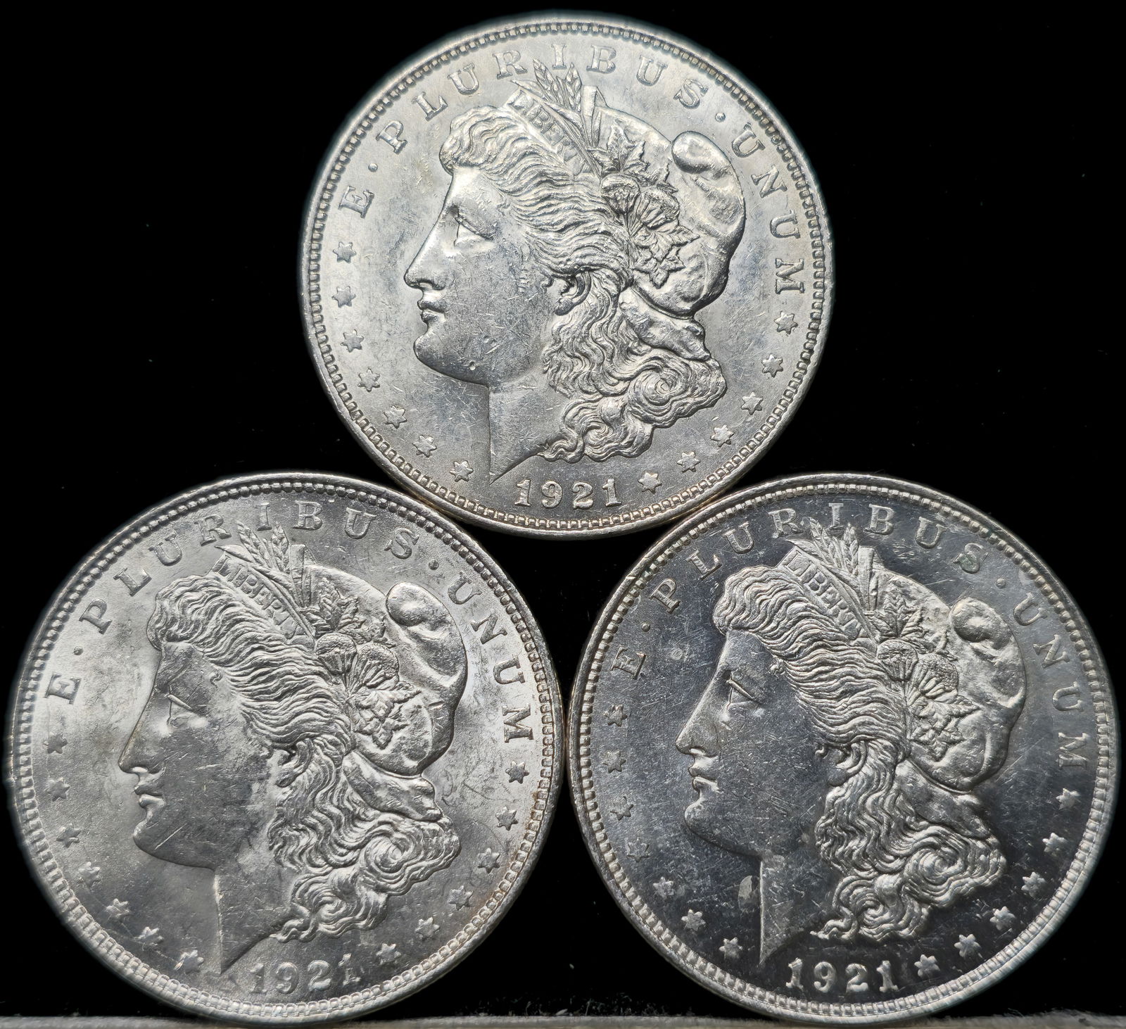 1921 Morgan Silver Dollar Coins (1 of 7)
