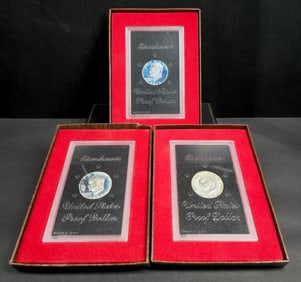 1972-S Eisenhower Silver Dollar Proof Coins