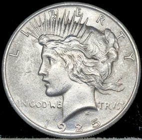 1925 Peace Silver Dollar Uncirculated