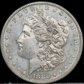 1880-S Morgan Silver Dollar PL Coin