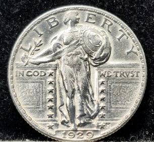 1929 Standing Liberty Silver Quarter FH Uncirculated