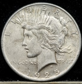 1925 Peace Silver Dollar Coin Uncirculated