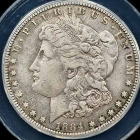 1884-S Morgan Silver Dollar Coin