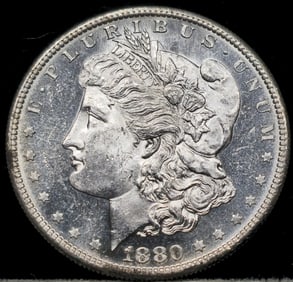 1880-S Morgan Silver Dollar DMPL Coin