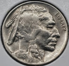 1918-S Buffalo Nickel