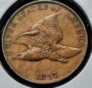 1857 Flying Eagle Cent Coin