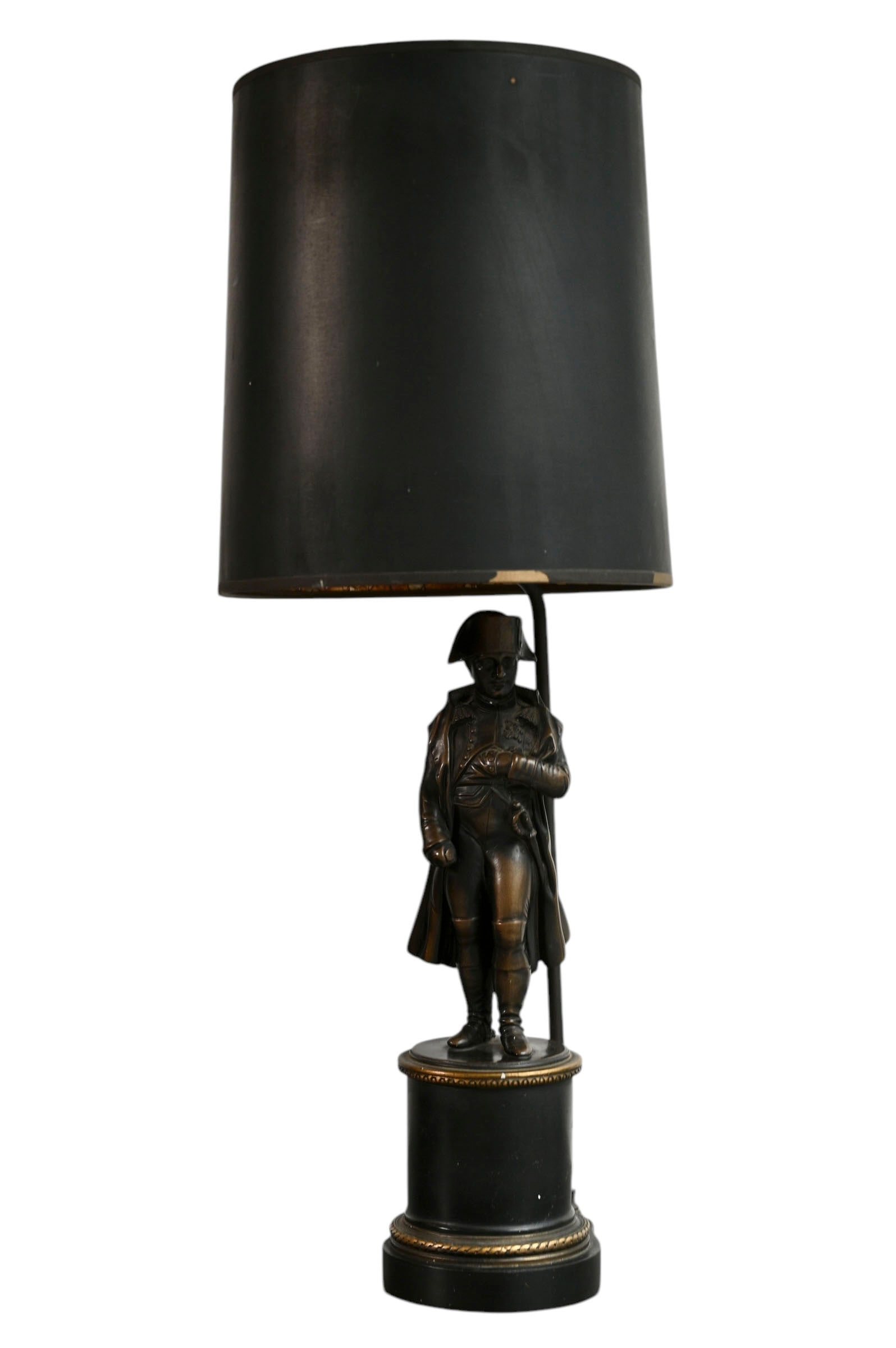 Bronzed Napoleon Figural Table Lamp (1 of 11)