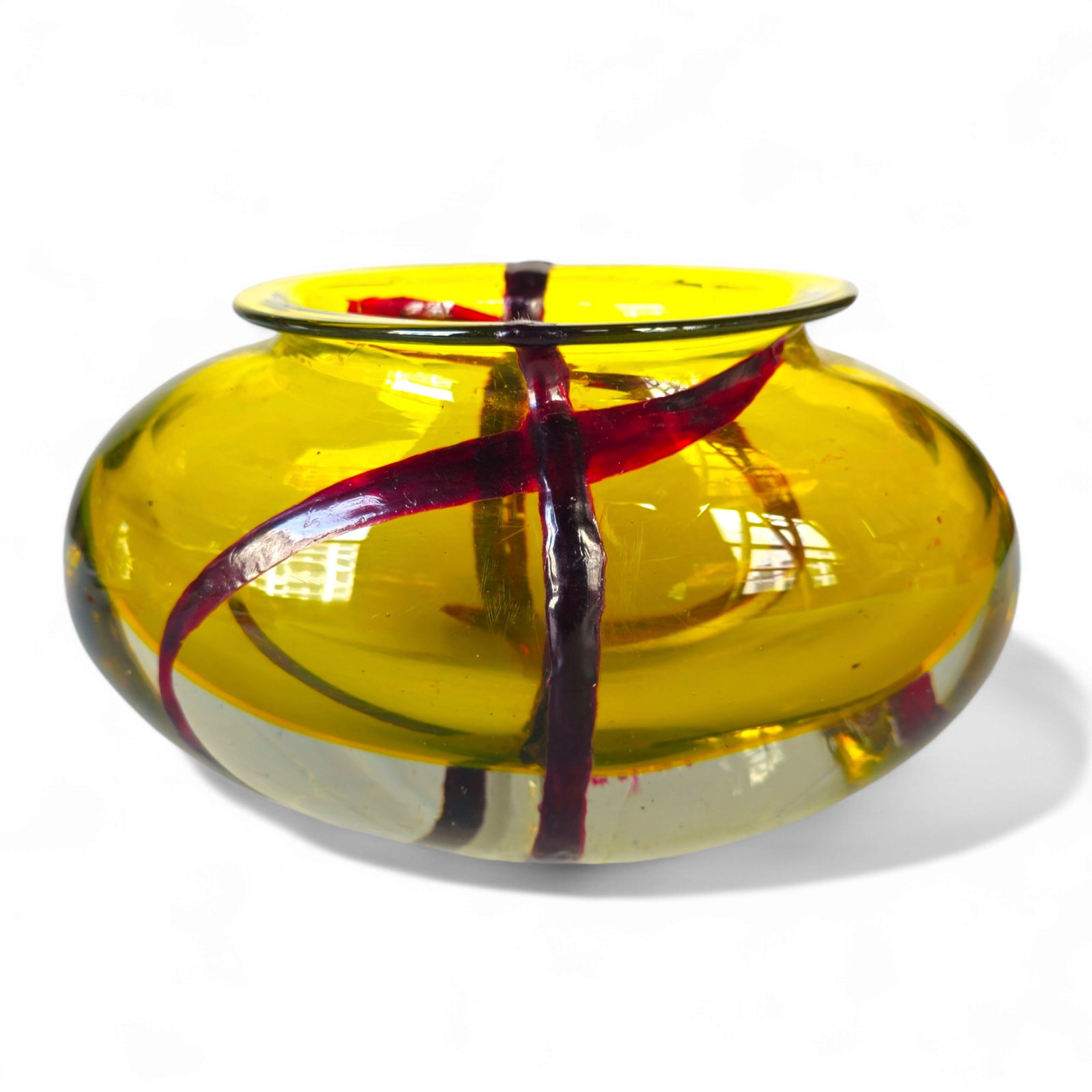 Archimedes Seguso Murano Art Glass Vase (1 of 7)