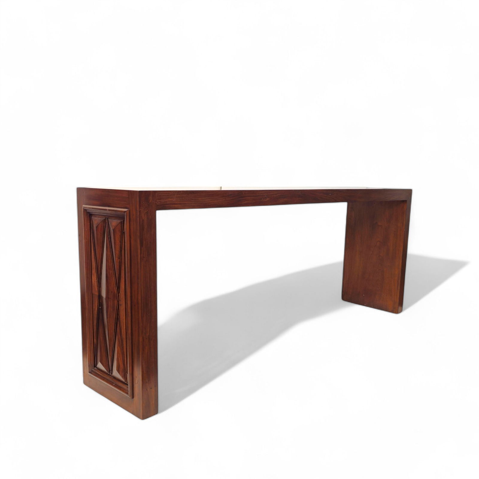 MCM Diamond Console Table (1 of 7)