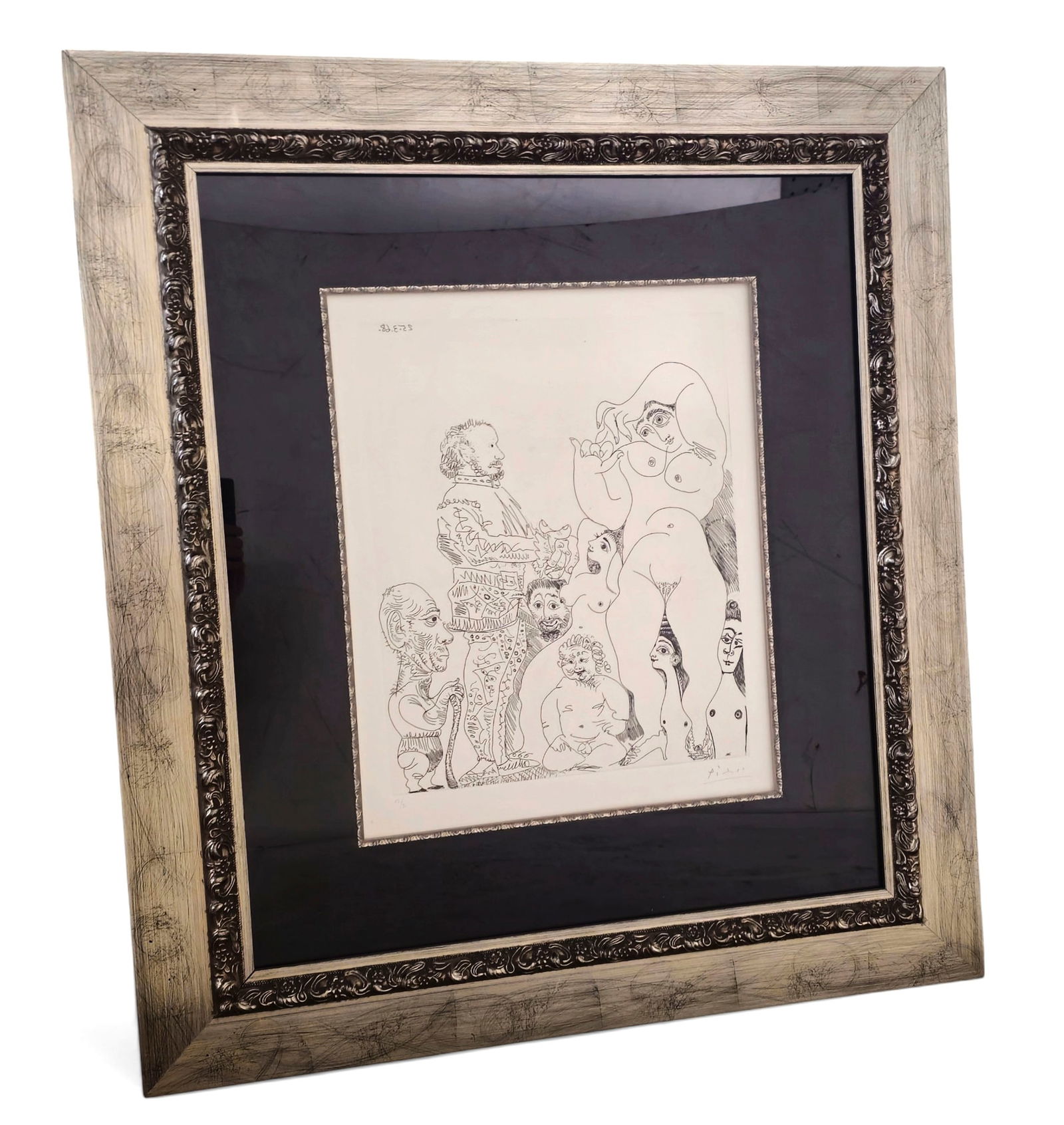 Pablo Picasso (1881-1973)(Spain, France) Etching (1 of 8)