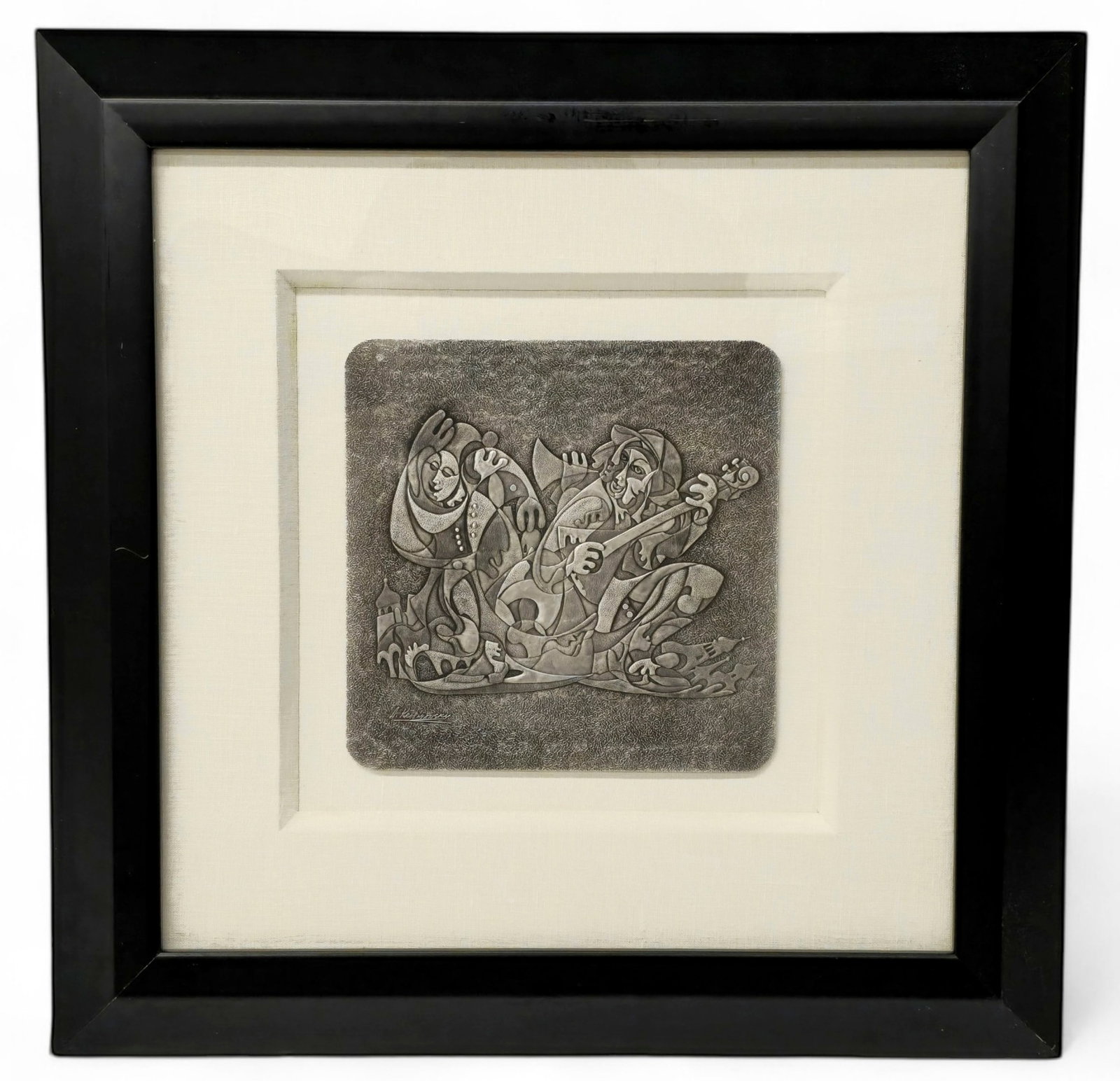 Anatole Krasnyansky (1930-2023)(CA, NY, Russia) Hammered Relief (1 of 8)