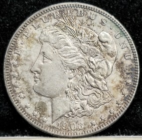 1903 Morgan Silver Dollar Toned