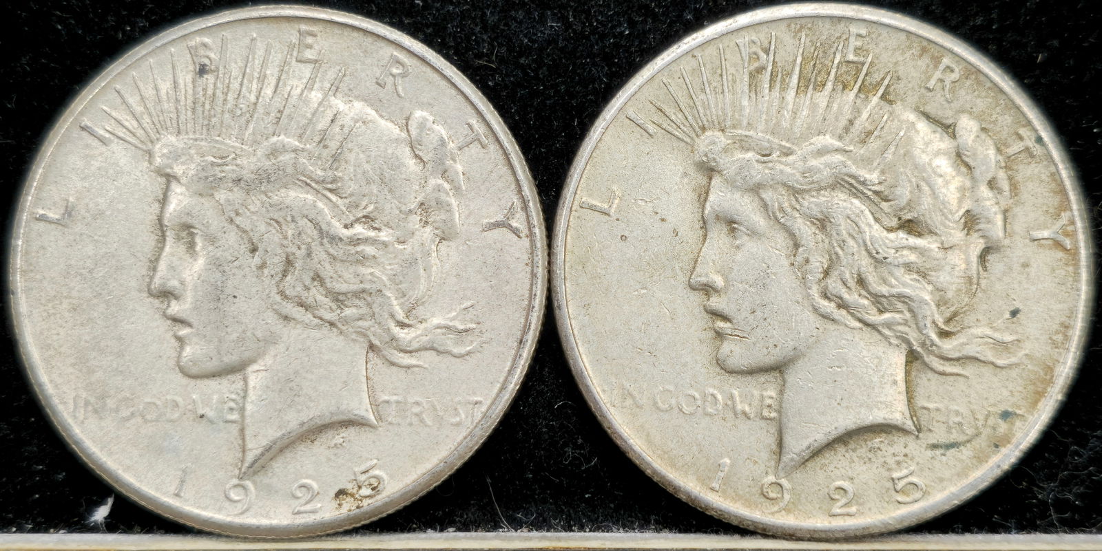 1925 Peace Silver Dollars (1 of 2)
