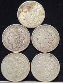 1921 Morgan Silver Dollars