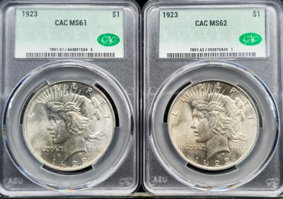 1923 Peace Silver Dollar CAC