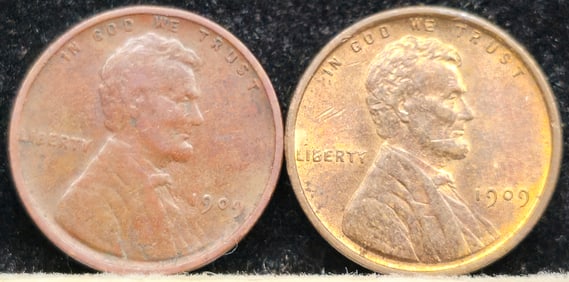 1909 VDB Lincoln Wheat Cent