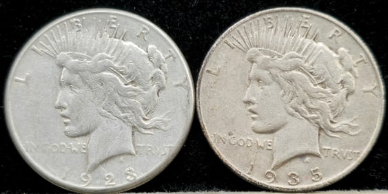 Peace Silver Dollars