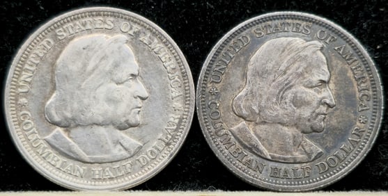 Columbian Exposition Commemorative Silver Half Dollars