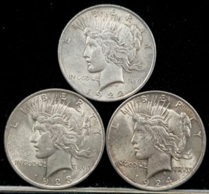 Peace Silver Dollars