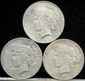 Peace Silver Dollars