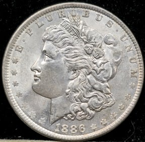 1886 Morgan Silver Dollar