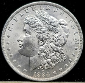 1884-O Morgan Silver Dollar