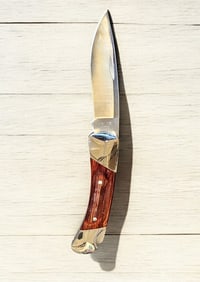Vintage Buck 500 Folding Knife